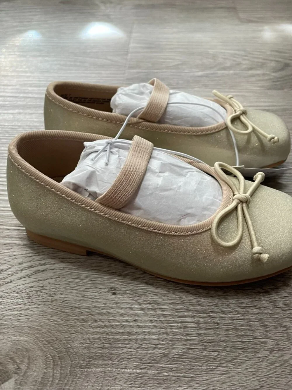 Toddler Shimmer Mary Jane Flats